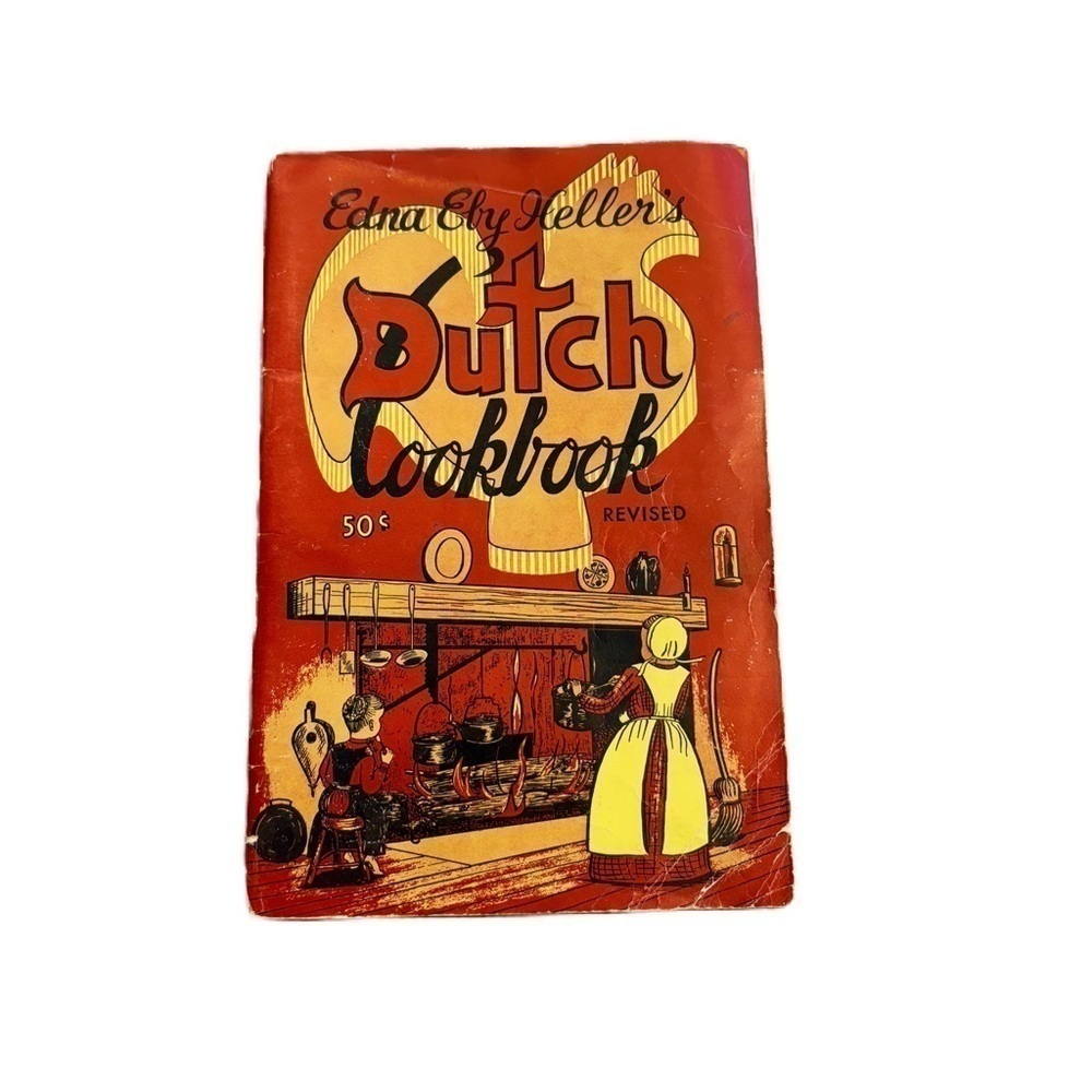 Vintage Dutch Cookbook Edna Eby Heller’s Red